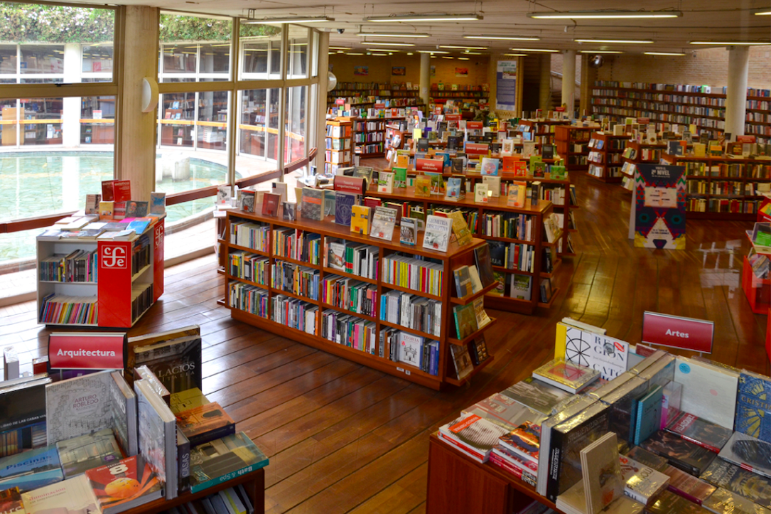 Librería del Fondo de Cultura Económica en Bogotá. | Foto: www.fce.com.co