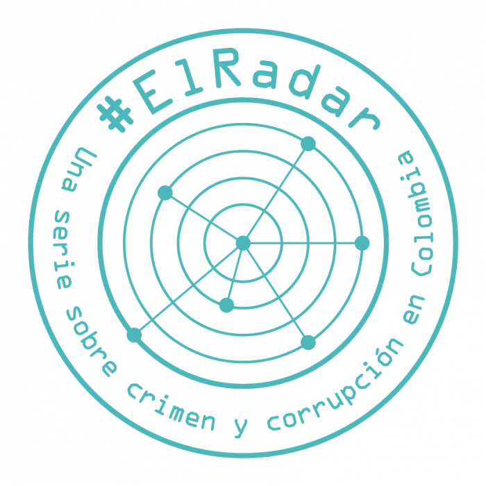 #ElRadar. Un serie sobre crimen organizado y corrupción en Colombia. Logo 1
