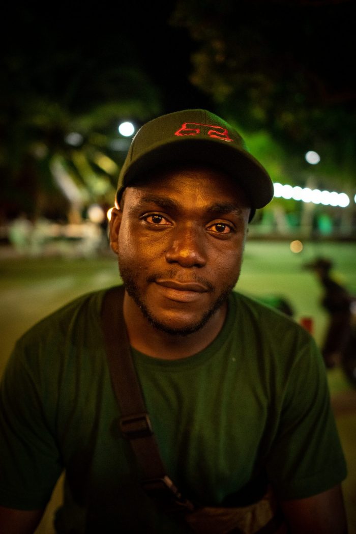 Agbanzo Ayite Edem, migrante Togo. Crédito: Pedro Anza /Cuartoscuro.com