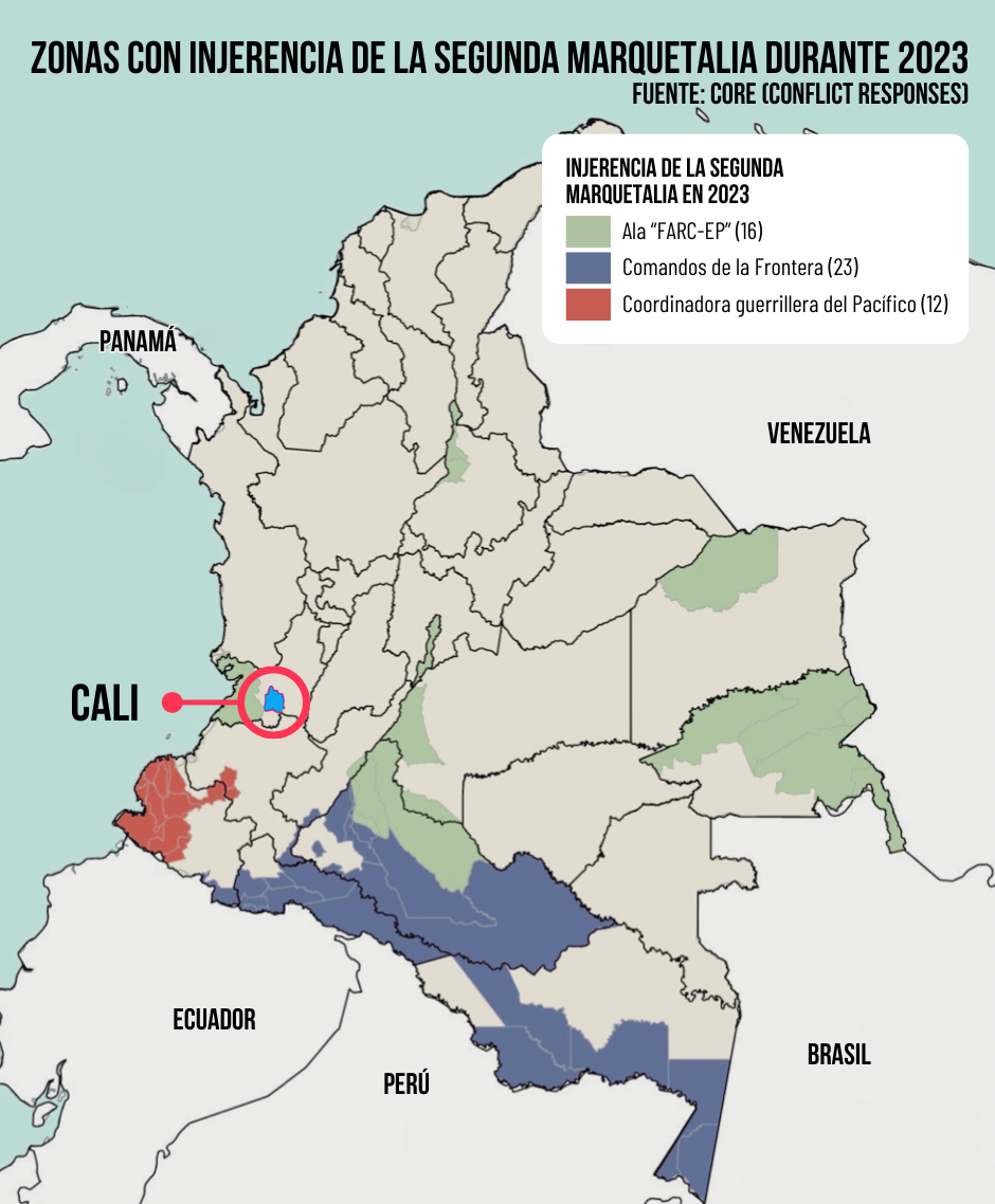 Mapa 2 Segunda Marquetalia