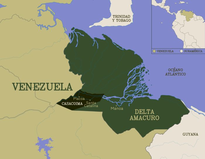 Mapa Santa Catalina Amazon Underworld