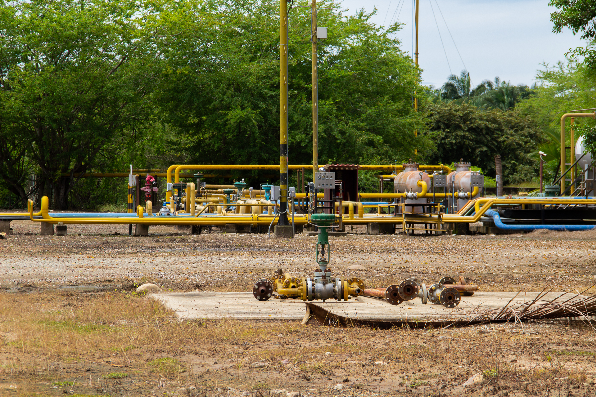 Infraestructura de Perenco cerca a Yopal_ Foto Juan Carlos Contreras 2025