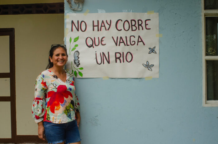 Letreros historia río Mocoa. Foto Jacobo Martínez
