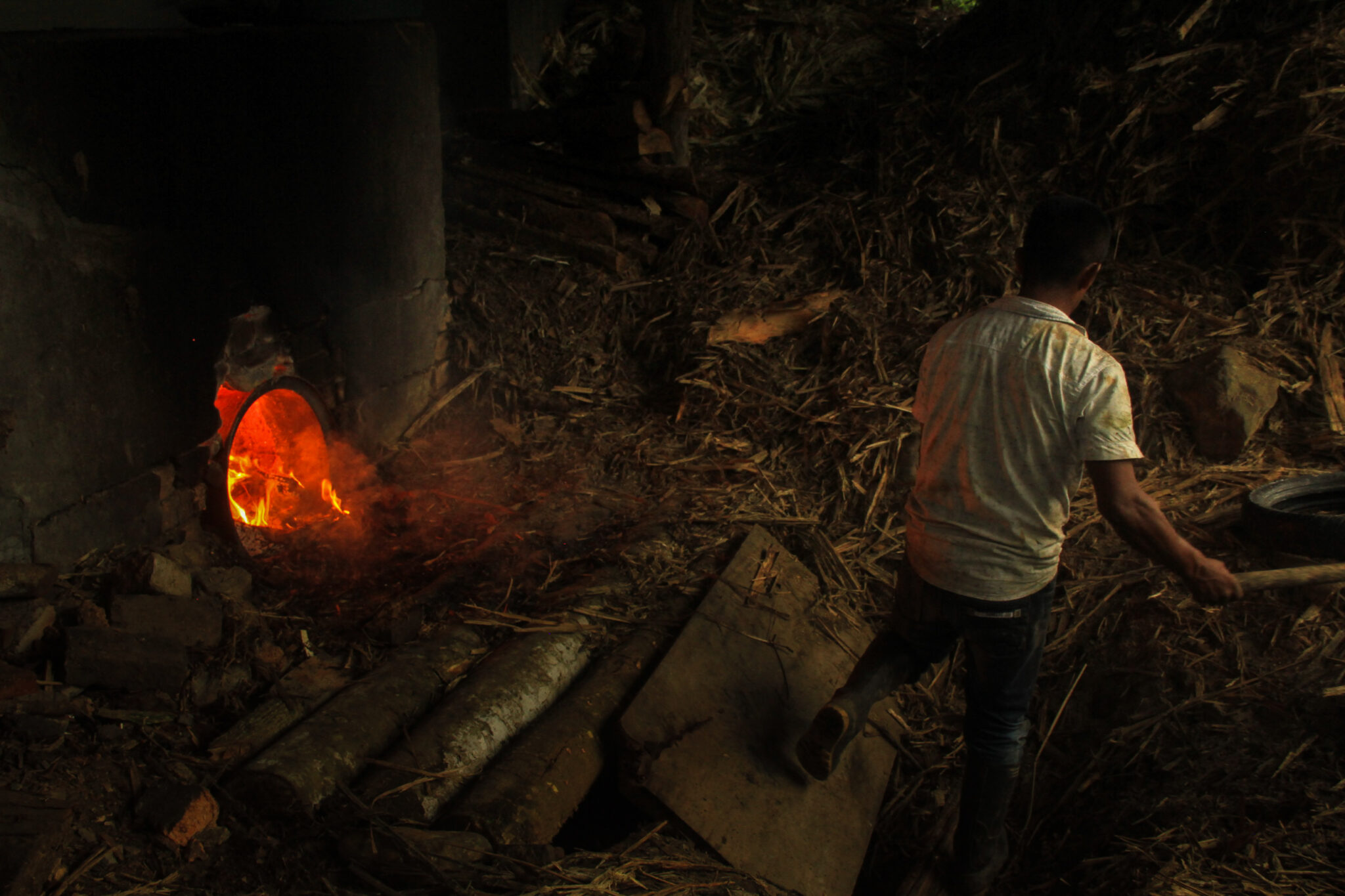 Fuego Foto Jacobo Martínez historia río Mocoa