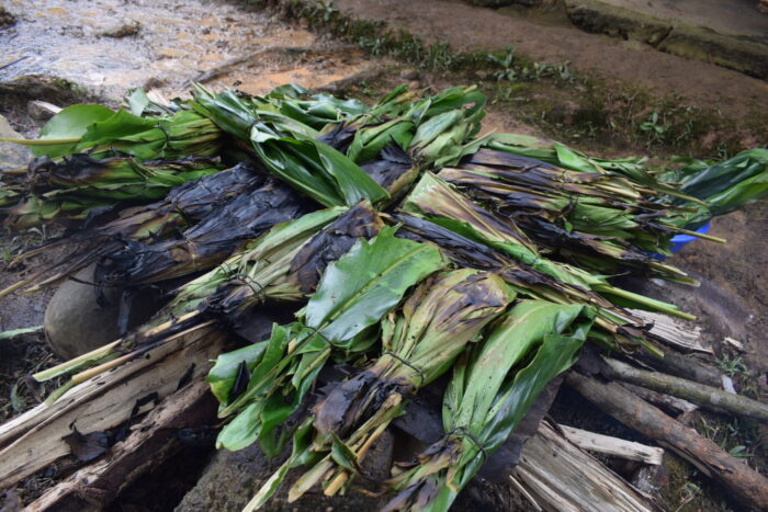 Foto 11. Pescado sobre la brasa. Foto: Jinneth Paola Silva.